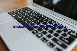 How to Fix Windows 10 Touchscreen Not Working